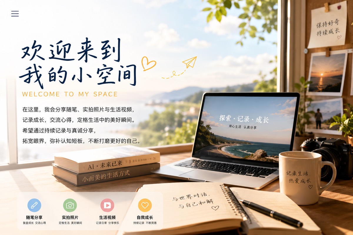 朋友你好，欢迎来到我的空间